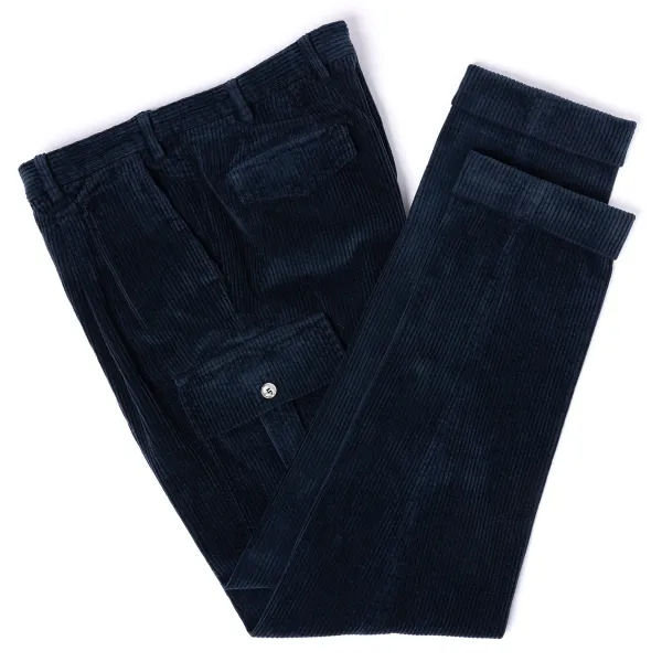 Ich Capresi I Capresi X Mj: Cargohose „Vesuvio" Aus Gewaschenem Baumwollcord* Hose