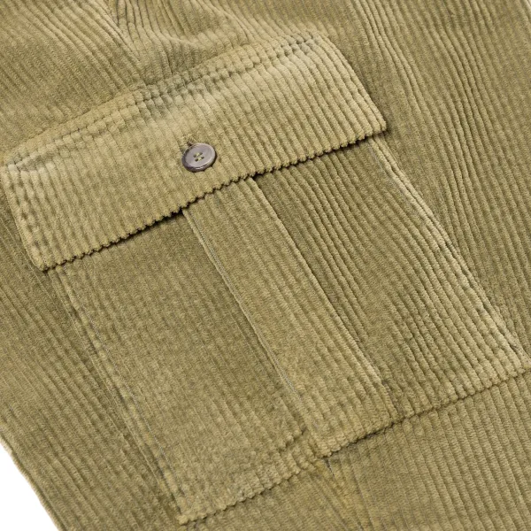 Ich Capresi I Capresi X Mj: Cargohose „Vesuvio" Aus Gewaschenem Baumwollcord* Hose