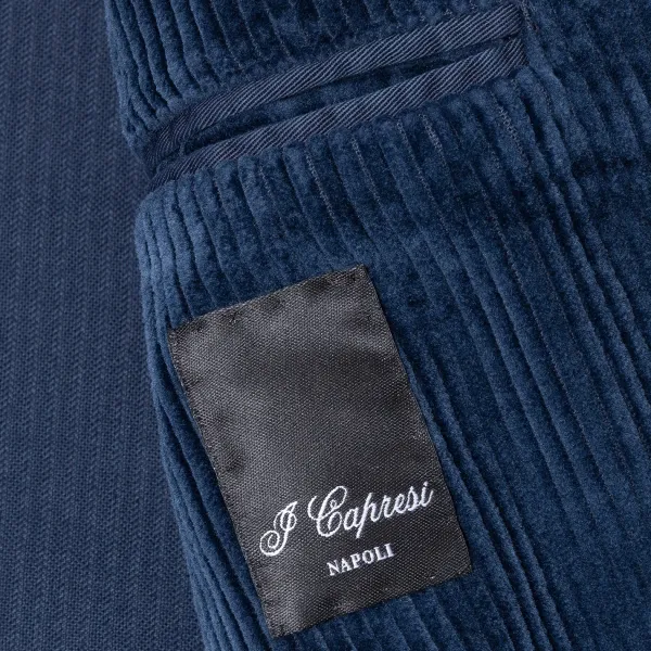 Ich Capresi I Capresi X Mj: Jacke „Arte D'Epoca" Aus Gewaschenem Baumwollcord* Anzugjacke