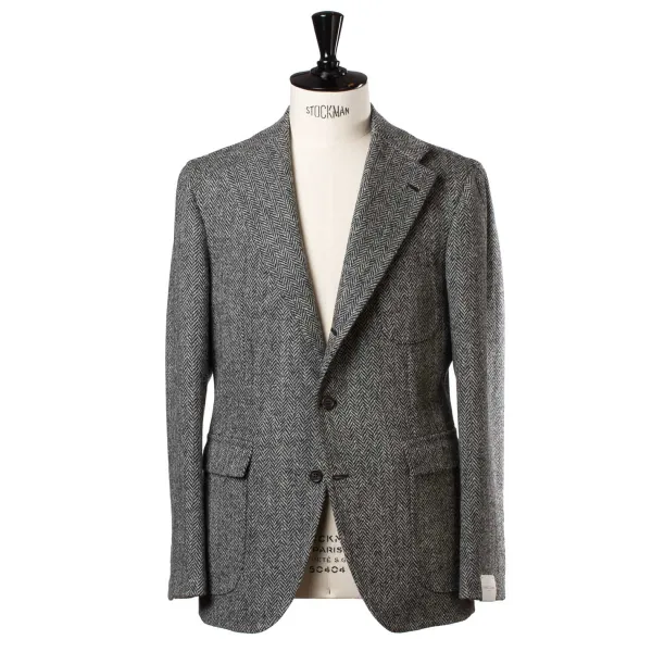 Orazio Luciano Jacke „Cool King" Aus Original Harris Tweed Reine Handarbeit* Anzugjacke