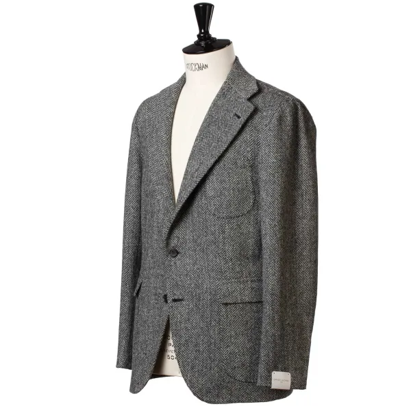 Orazio Luciano Jacke „Cool King" Aus Original Harris Tweed Reine Handarbeit* Anzugjacke