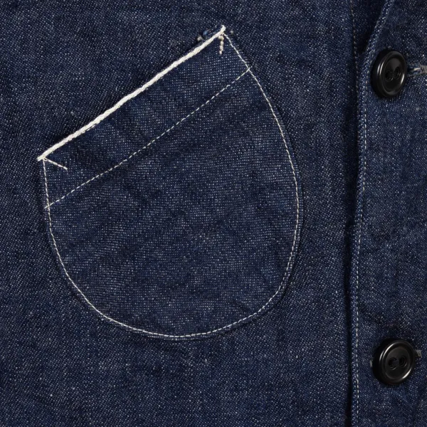 Kohärenz Jacke „Kees" Aus Japanischem Selvedge-Logger-Denim* Das Beste Aus Japan