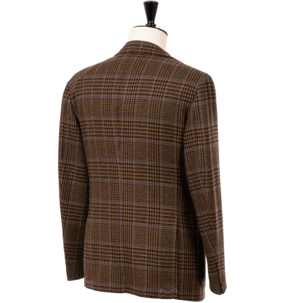 Cesare Attolini Jacke „Prince De Galles" Aus Reiner Merinowolle Von Fox Brother'S* Anzugjacke