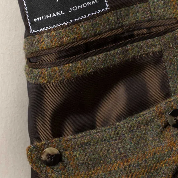 Cesare Attolini Limited Edition: Jacke „Luxury Hunter" Aus Reiner Wolle Von Fox Bro* Anzugjacke