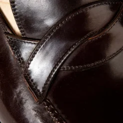 Saint Crispin's Limitierte Auflage: Loafer „Curved Strap