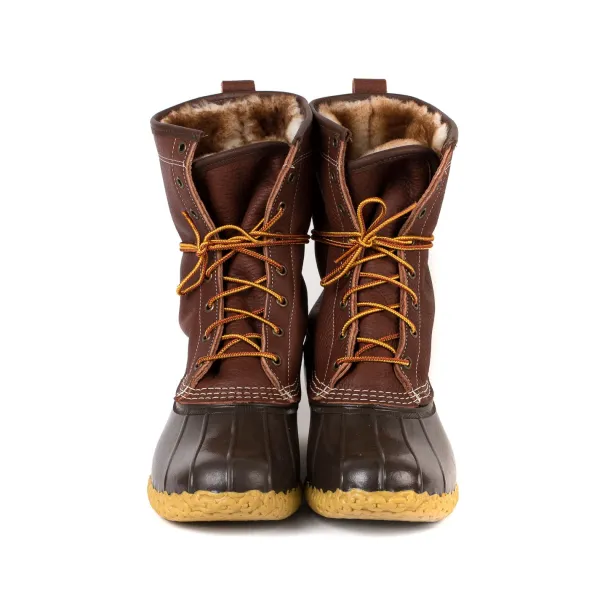 Sonderangebote X MJ Ll Bean X Mj: Stiefel „The Original Shearling Duck" Handgenaht* S