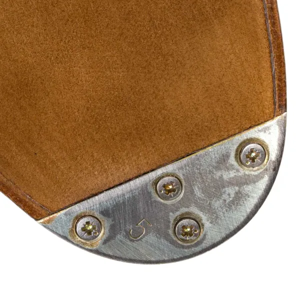 Saint Crispin's Loafer „Butterfly" Aus Braunem, Genarbtem Kalbsleder Reine Handarbeit* Mto