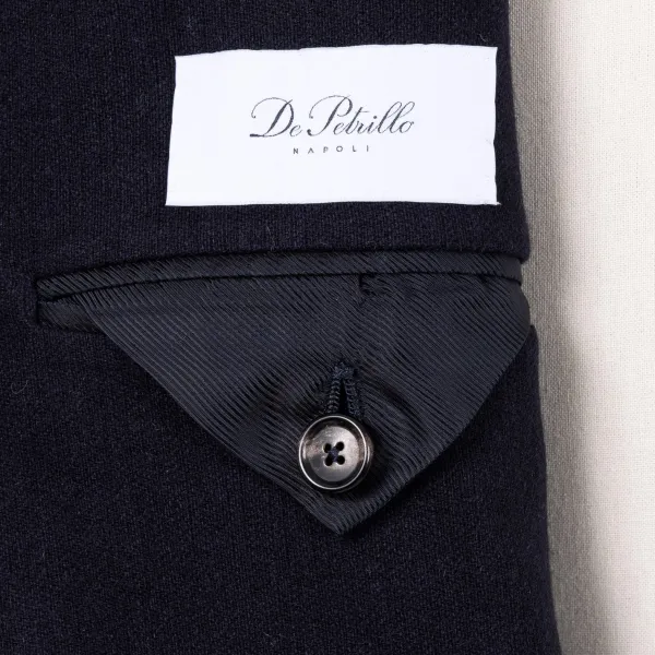 De Petrillo Lusso Moderno Jacke Aus Wollmischung Von Ferla - Handm* Anzugjacke