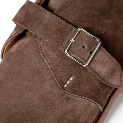Saint Crispin's Monk-Stiefelette Aus Braunem Wildleder* Mto