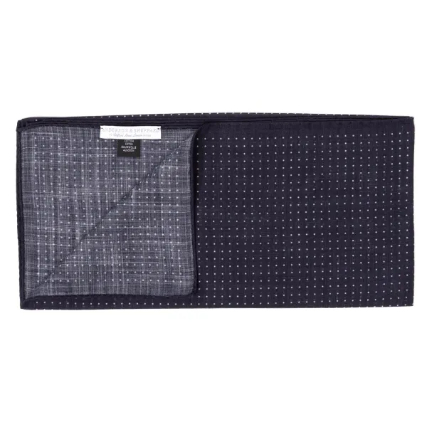 Anderson u0026 Sheppard Neck-Square "Mini Spots" Aus Reiner Baumwolle* Schals