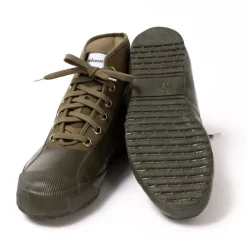 Sonderangebote X MJ Novesta X Mj: Olivfarbener Bootee „Rubber Sneaker