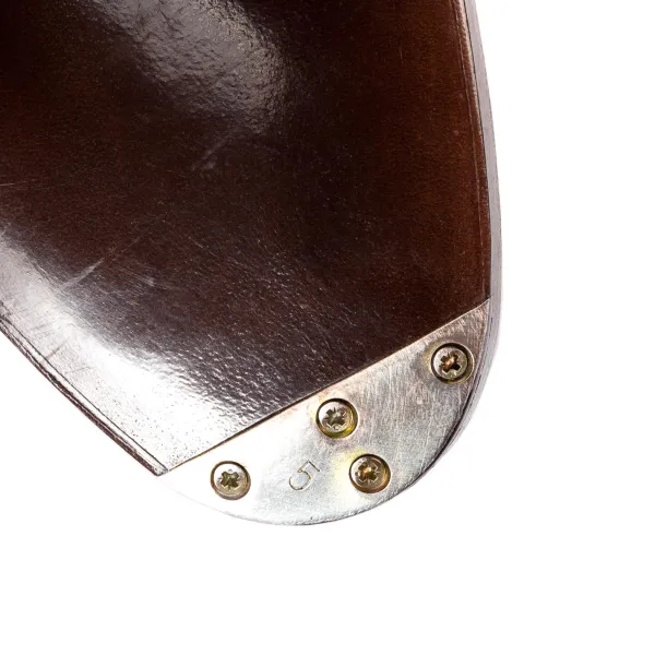 Saint Crispin's Oxford „Handsewn Cap" Aus Braunem Kalbsleder Handgefarbt* Mto