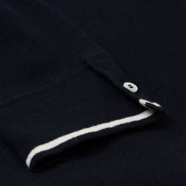 Guercilena 1944 Polopullover „Sartorial Knit-Polo" Aus Feinstem 1-Lagigem Kaschmir* Strickwaren