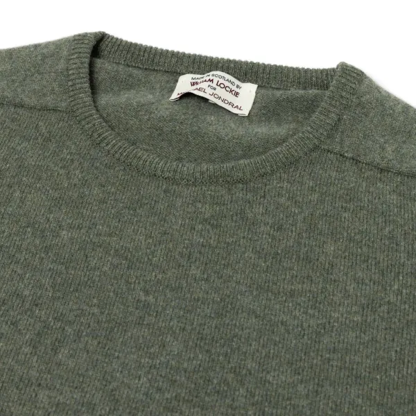William Lockie Pullover „Leven Crew" Aus Reiner Geelong-Lammwolle 2-Lagig* Strickwaren