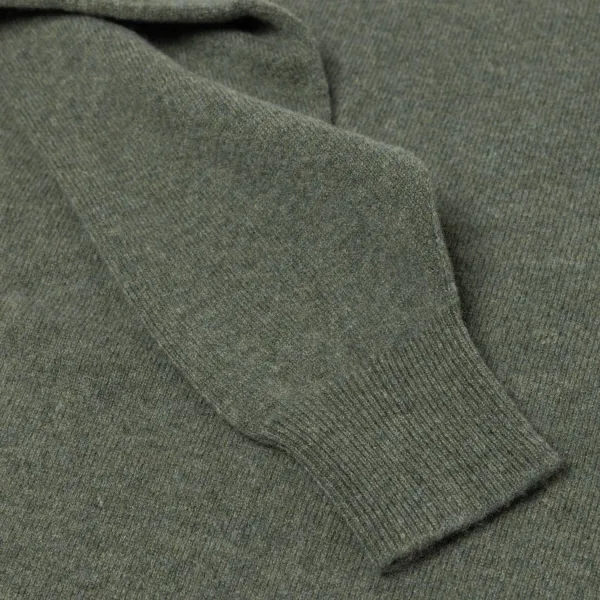 William Lockie Pullover „Leven Crew" Aus Reiner Geelong-Lammwolle 2-Lagig* Strickwaren