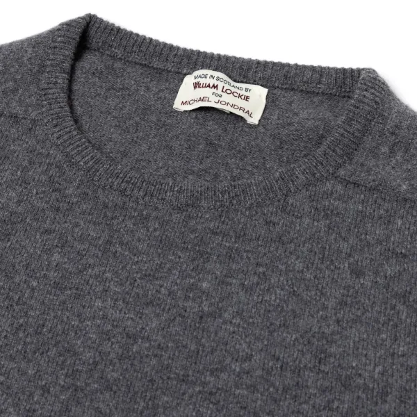 William Lockie Pullover „Leven Crew" Aus Reiner Geelong-Lammwolle 2-Lagig* Strickwaren