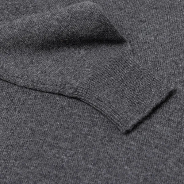 William Lockie Pullover „Leven Crew" Aus Reiner Geelong-Lammwolle 2-Lagig* Strickwaren