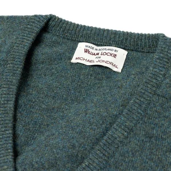 William Lockie Pullover „Leven Vee" Aus Geloong-Lammwolle 2-Lagig* Strickwaren
