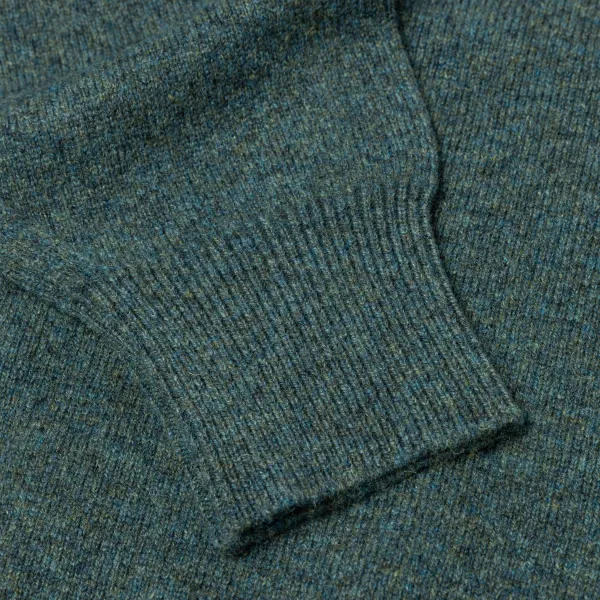 William Lockie Pullover „Leven Vee" Aus Geloong-Lammwolle 2-Lagig* Strickwaren