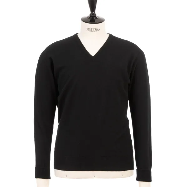 William Lockie Pullover „Oxton Vee" Aus Feinem Schottischem 1-Lagigem Kaschmir* Strickwaren