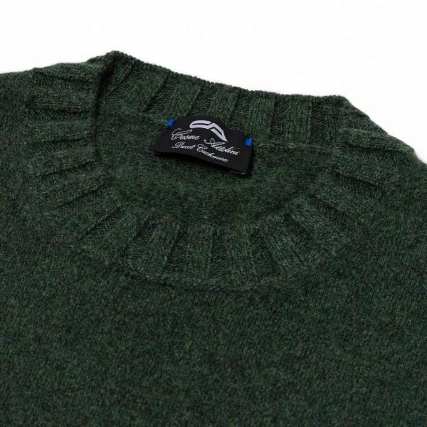 Cesare Attolini Pullover „Val Pusteria" Aus Reinem Kaschmir Duvet Melange* Strickwaren