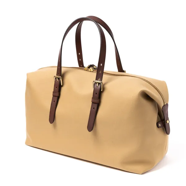 Felisi Reisetasche „Happy Weekend" Aus Baumwoll-Canvas Und Sattelleder -* Taschen