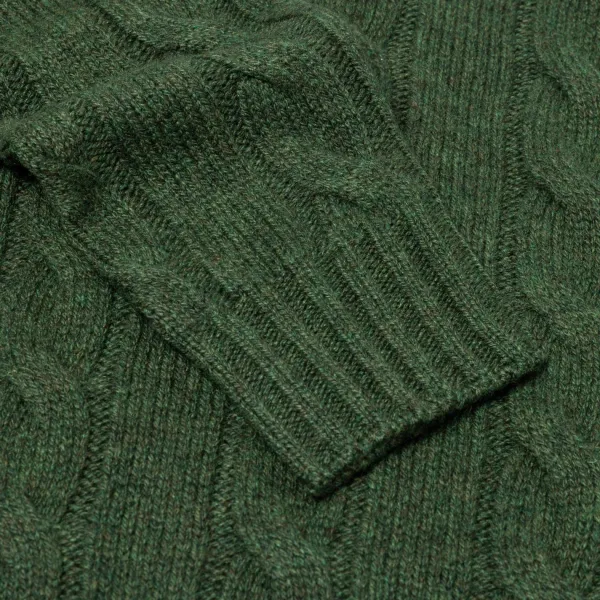 Von Poldo Rollkragenpullover „Delle Alpi Torino" Aus Reinem Cariaggi-Kaschmir Hand* Strickwaren