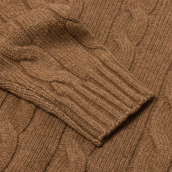 Von Poldo Rollkragenpullover „Delle Alpi Torino" Aus Reinem Cariaggi-Kaschmir Hand* Strickwaren