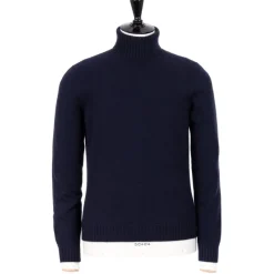 Cesare Attolini Rollkragenpullover Von Alta Badia Aus Reinem Duvet-Kaschmir* Strickwaren