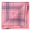 Simonnot-Godard Rosa Gemustertes Taschentuch „Harlan" Aus Baumwolle* Taschentücher