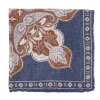 Manufaktur Rosi Rosi Collection X Mj: Einstecktuch „Paisley Square Double Print" In P* Taschentücher