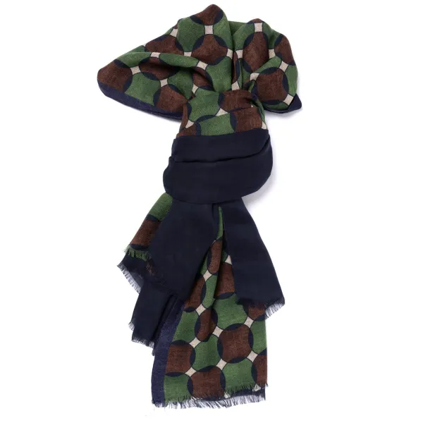Manufaktur Rosi Rosi Collection X Mj: Schlauchschal „Crossed Circles" Aus Modal Und Cas* Schals