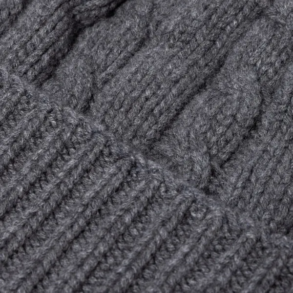 Manufaktur Rosi Rosi Collection X Mj: Strickmutze „Cable Beanie" Aus Reinem Kaschmir* Hüte