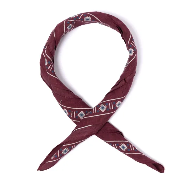 Manufaktur Rosi Rosi Collection X Mj: Wilder Paisley-Halsschal Aus Baumwolle Und Sil* Schals