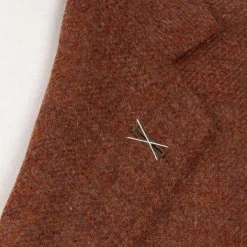 De Petrillo Rostbraune Jacke „Il Cacciatore