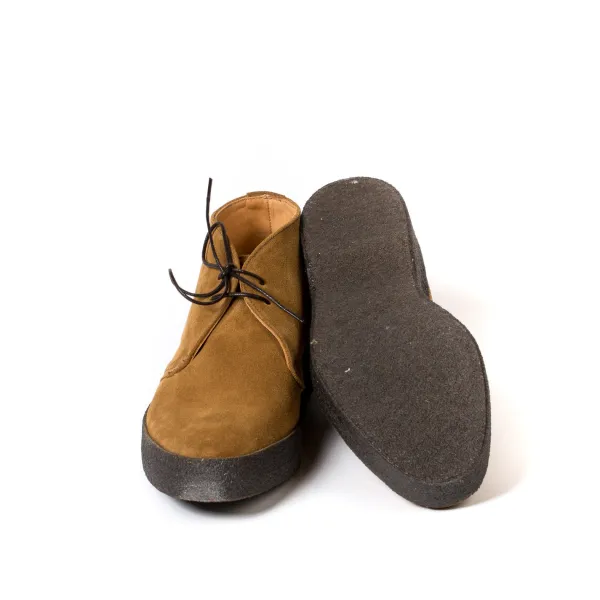 Sanders X Mj: Hellbrauner Hi-Top-Stiefel „Steve Mcqueen"* S