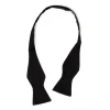Petronius Schwarze Fliege „Black Butterfly Bow Tie" Aus Reiner Ripsseide* Krawatten