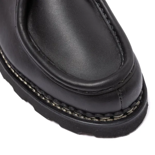 Paraboot Schwarzer Derby „Michael" Aus Gewachstem Kalbsleder* S