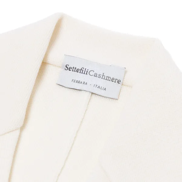 Settefili X Mj: Strickblazer „Giacca In Maglia" Aus Reiner Merinowolle* Strickwaren