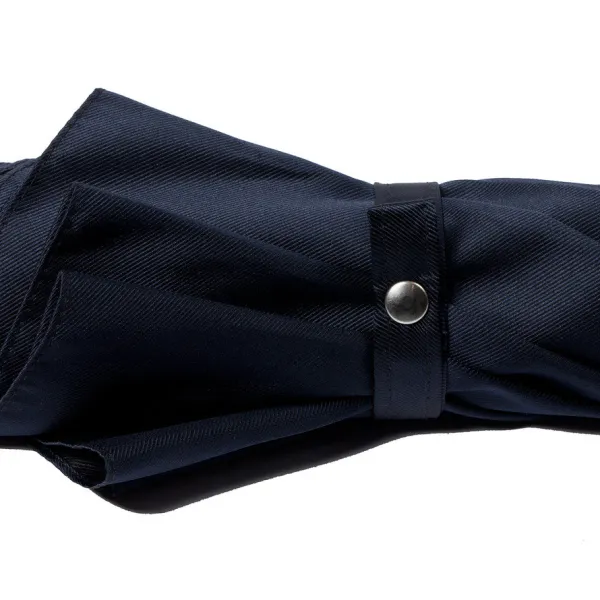 Maglia Sportlicher Regenschirm In Dunkelblau Mit Handgenahtem Ledergriff* Regenschirme
