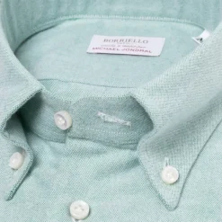 Borriello Sportshirt Aus Reiner Baumwolle „New Ivy League" Linea Passion* Freizeithemden