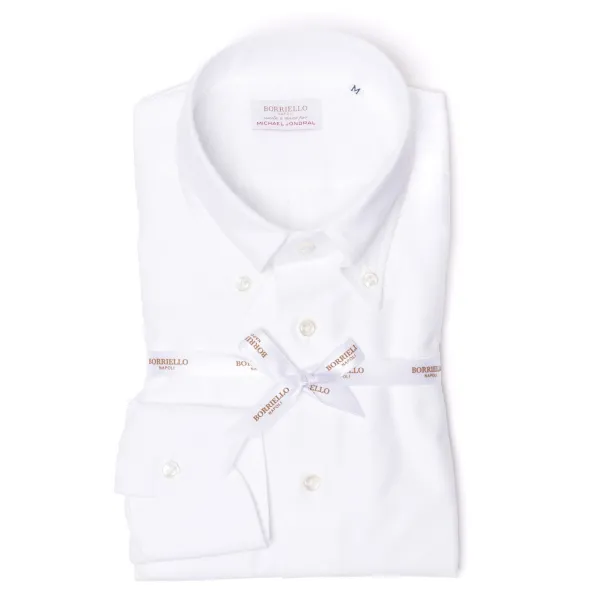 Borriello Sportshirt Aus Reiner Baumwolle „New Ivy League" Linea Passion* Freizeithemden