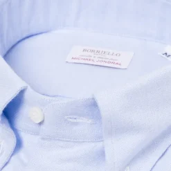 Borriello Sportshirt Aus Reiner Baumwolle „New Ivy League" Linea Passion* Freizeithemden