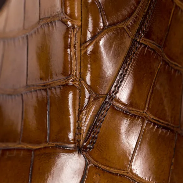 Saint Crispin's Stiefel „Chelsea" Aus Krokodilleder Reine Handarbeit* Mto
