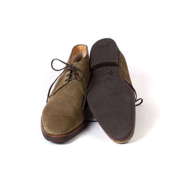 Saint Crispin's Stiefelette „Chukka" Mit Lammfellfutter Aus Wildleder* S