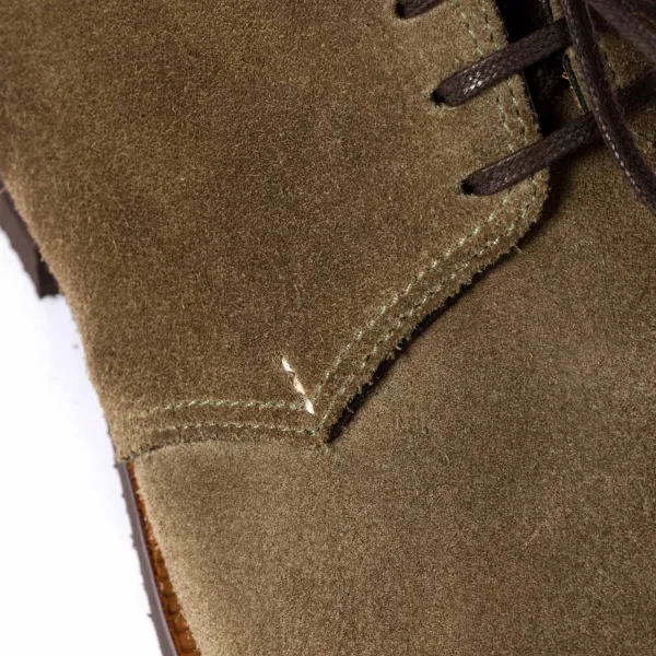 Saint Crispin's Stiefelette „Chukka" Mit Lammfellfutter Aus Wildleder* S