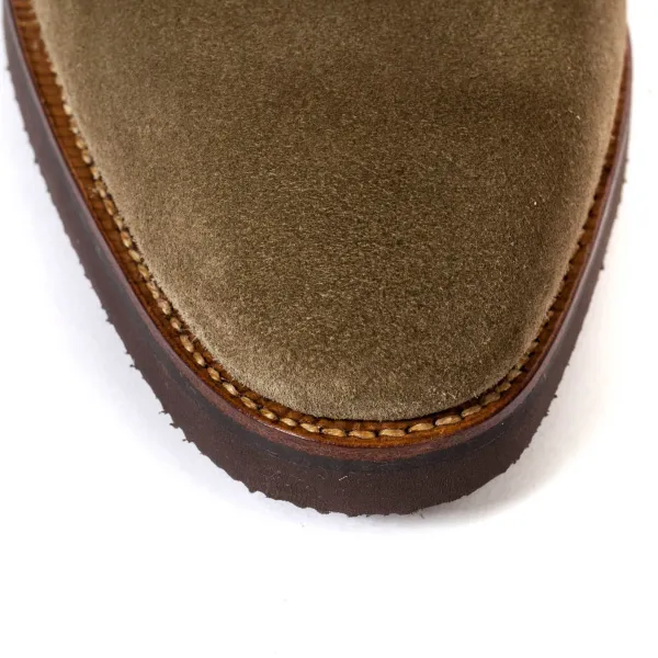 Saint Crispin's Stiefelette „Chukka" Mit Lammfellfutter Aus Wildleder* S