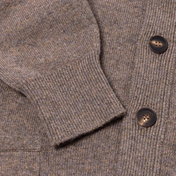 William Lockie Strickjacke „Lakeland Turtle" Aus 2-Lagiger Geelong-Lammwolle* Strickwaren
