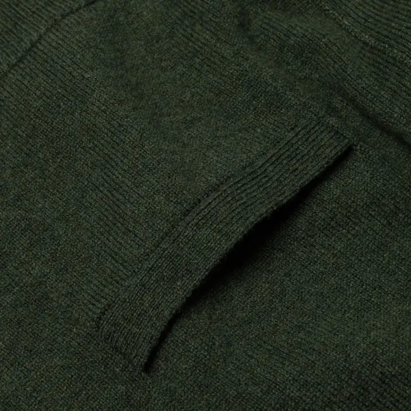 William Lockie Strickjacke „Leven Cardigan" Aus Geelong-Lammwolle 2-Lagig* Strickwaren