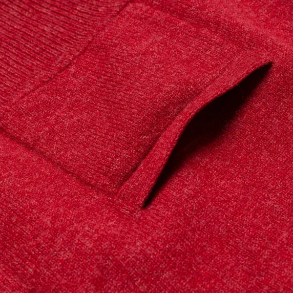 William Lockie Strickjacke „Leven Cardigan" Aus Geelong-Lammwolle 2-Lagig* Strickwaren